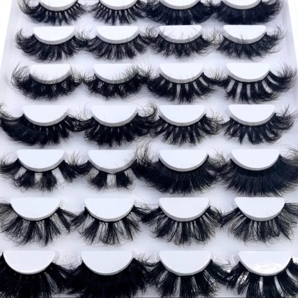 14 Pairs mink lash palette